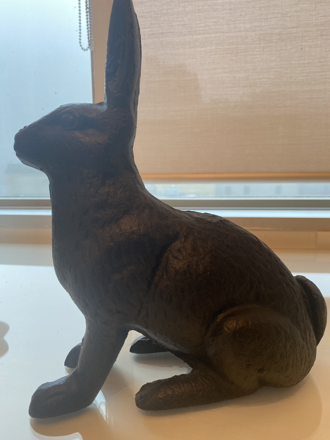 Solid Cast Iron Bunny Rabbit thumbnail