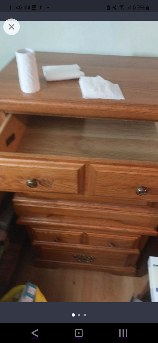 x2 dresser armoire bedside table