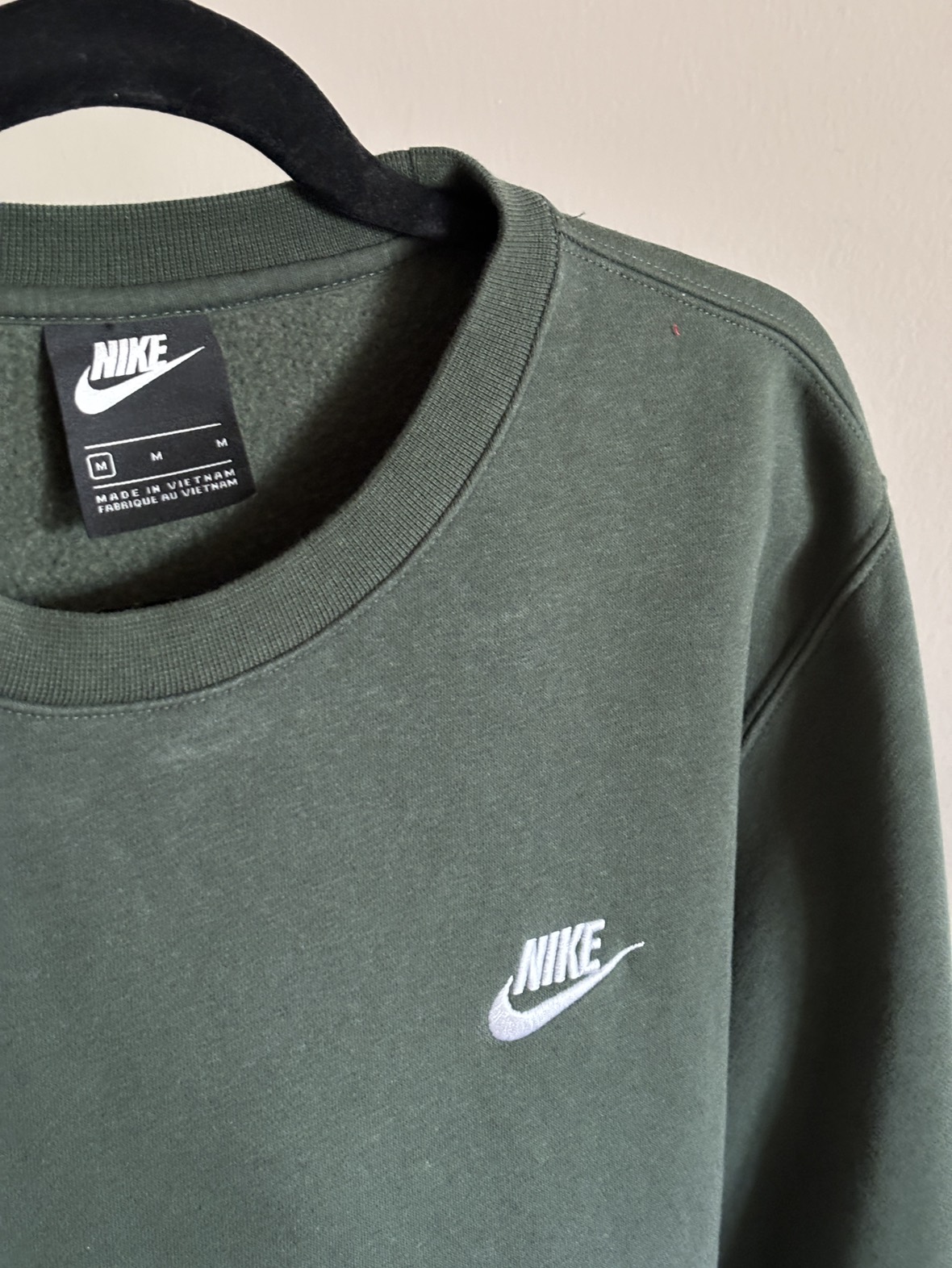 Nike Cropped Sweater (Size: M) - photo 3