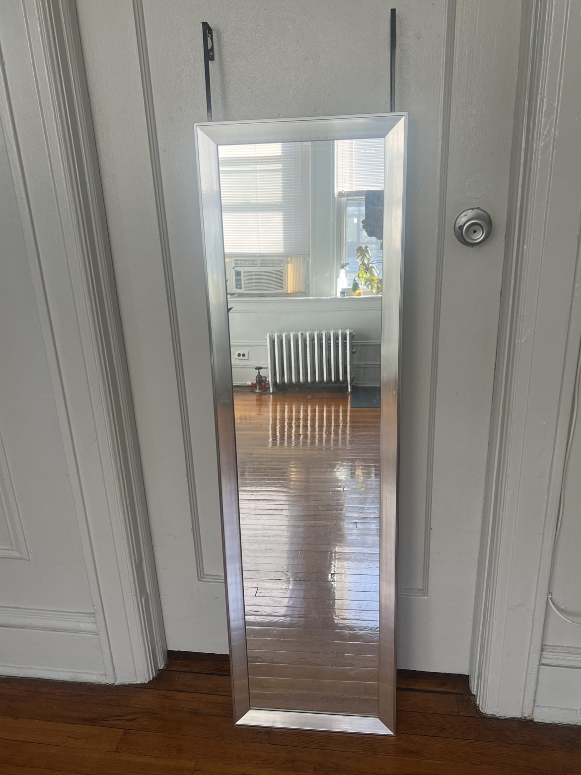 Mirror with hanger