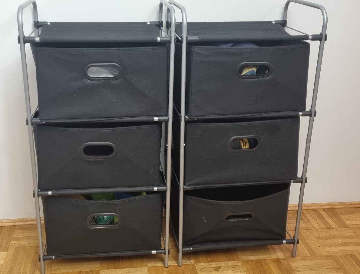 3-Drawer Clothes Organizer