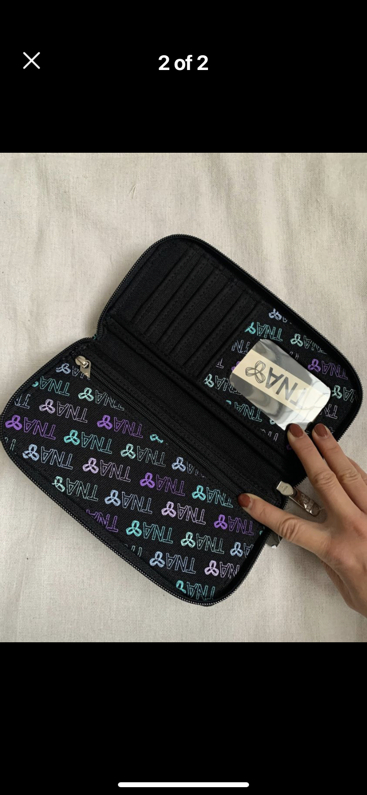 TNA Full Size Wallet NWT image indicator(2)