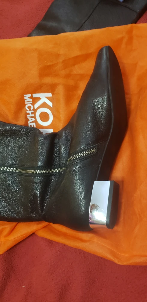 MK High knee boots. Leather. image indicator(6)