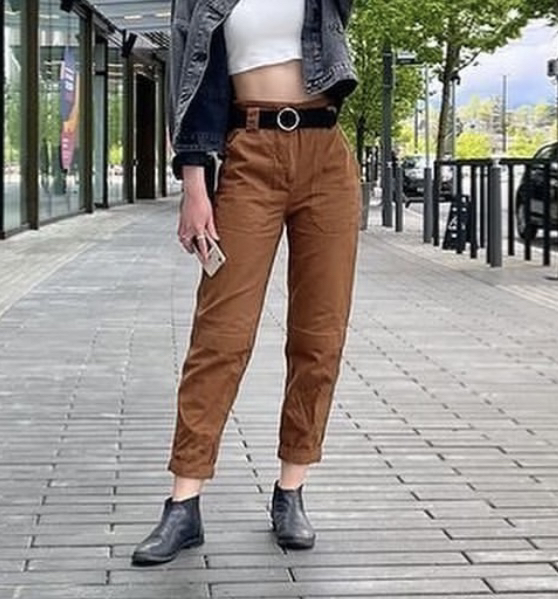 Bershka Cargo Pants US 4 - photo 4