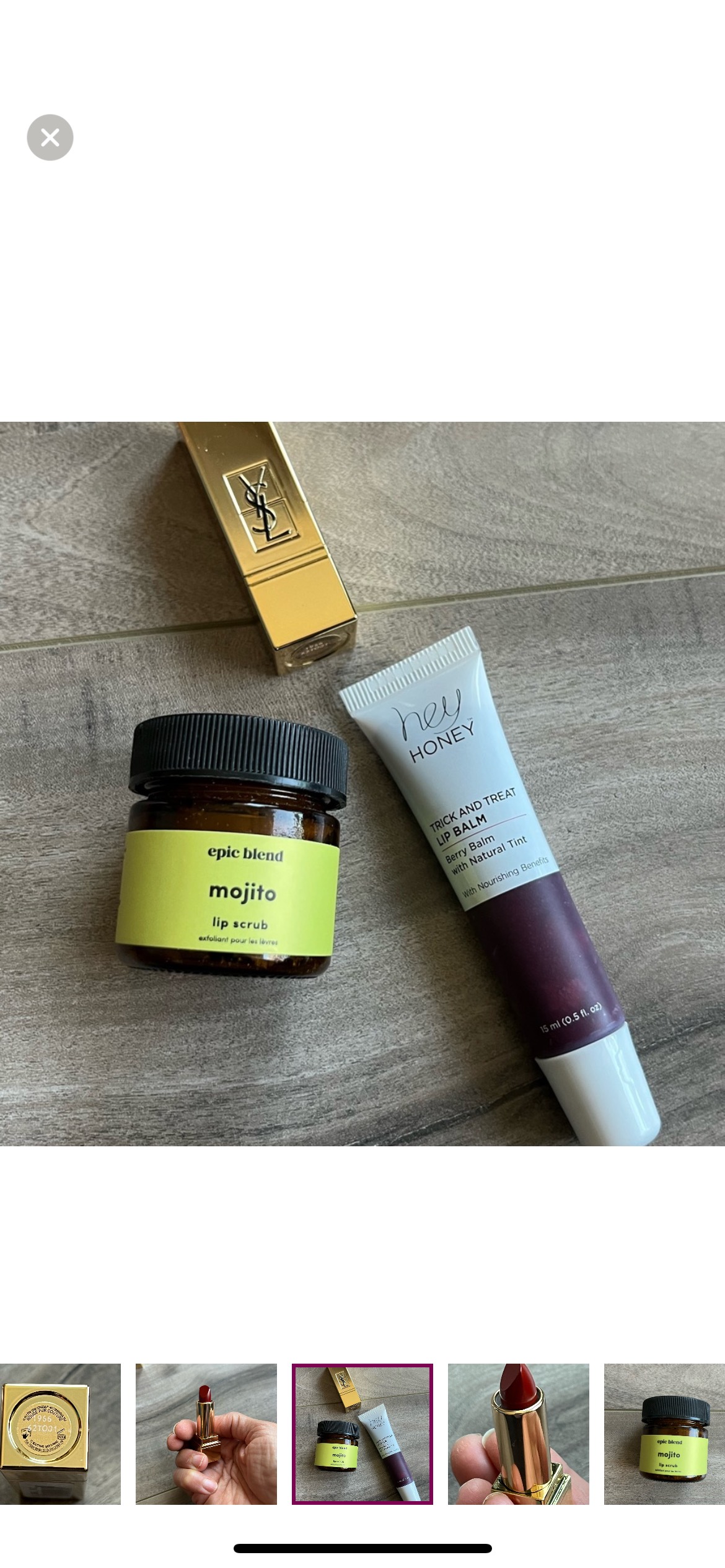 New Lip trio including YSL lipstick thumbnail