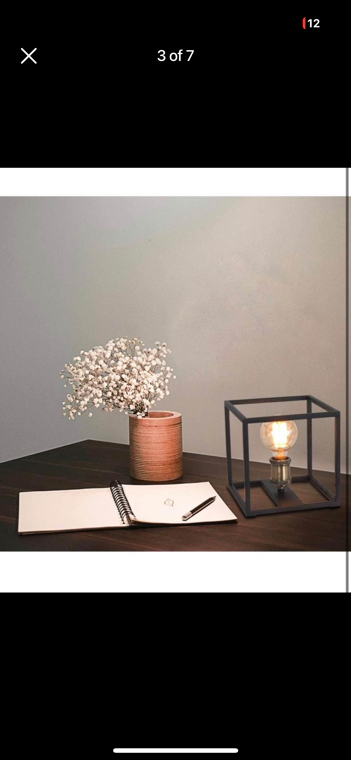 Table Lamp With Bulb - photo 3