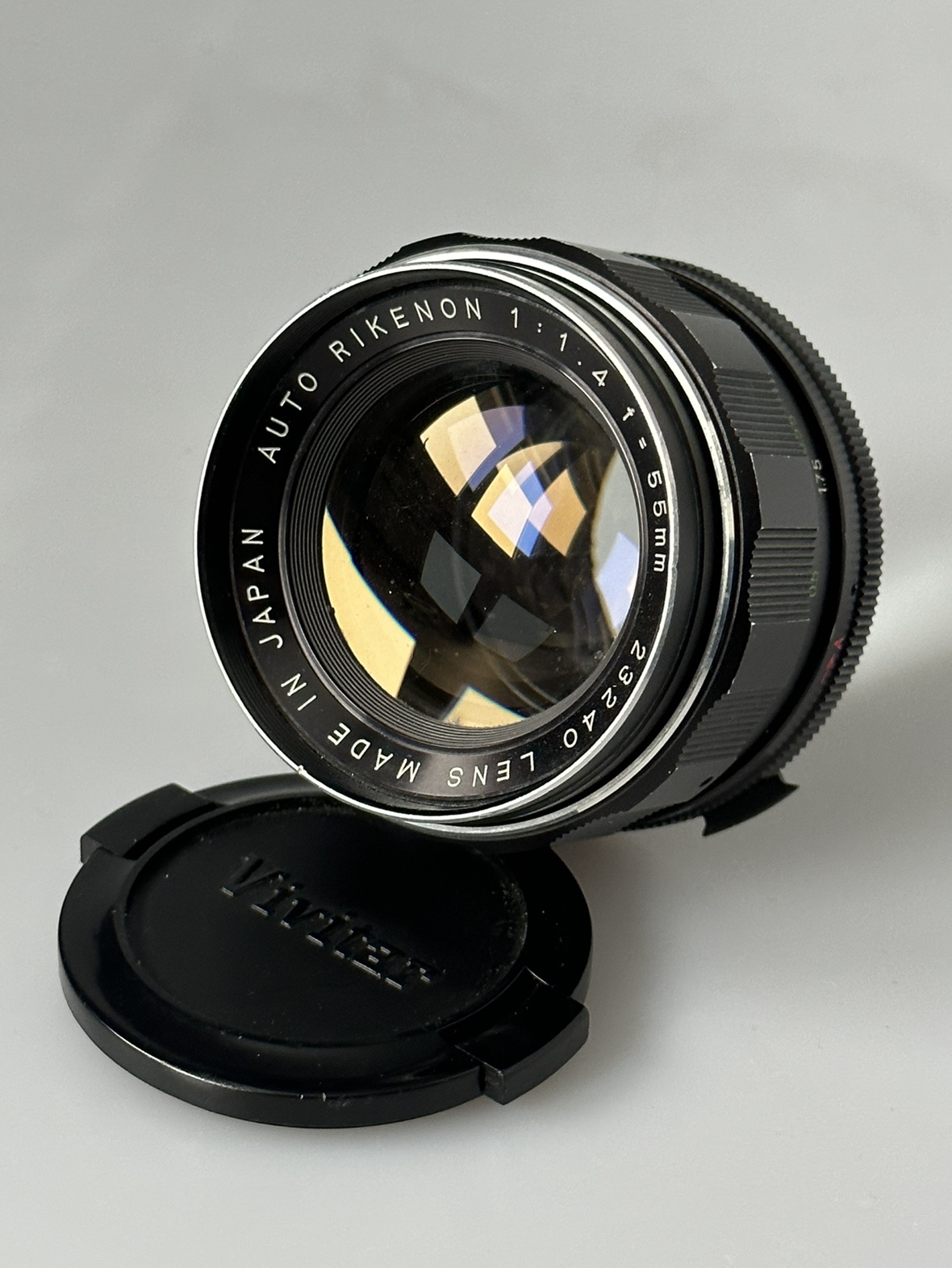 RARE! Ricoh Auto Rikenon 55mm F1.4 Lens M42 thumbnail