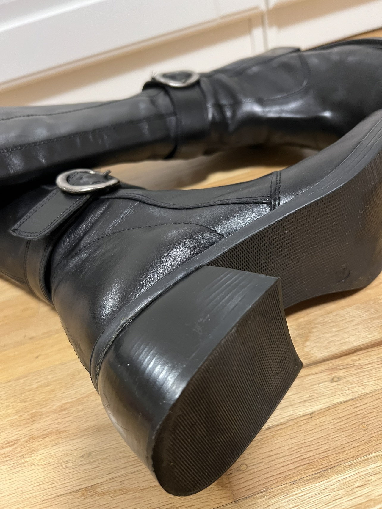 Like new leather long boots EU 37 - photo 2