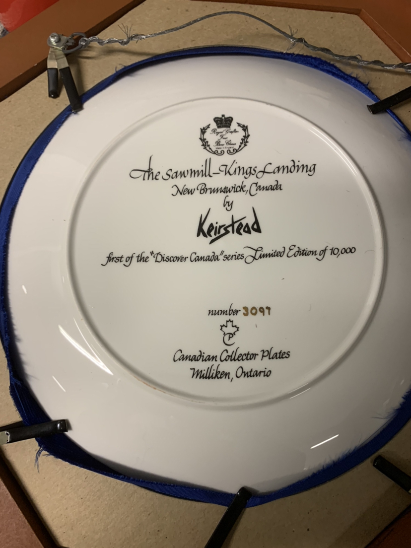 Two Collector Plates by James Kierstead image indicator(6)