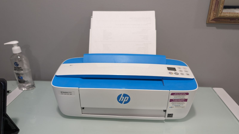 HP Deskjet 3755 Wireless Printer and scanner - With the box thumbnail