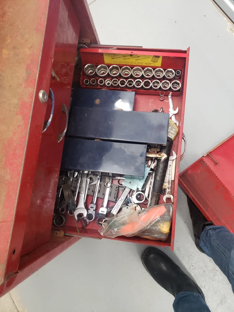 Snap on Toolbox filled with tools - photo 5