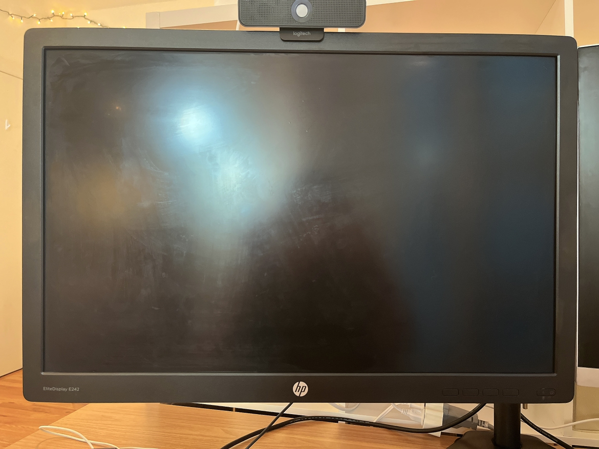 24inch hp Monitors (2) and Stand - photo 2