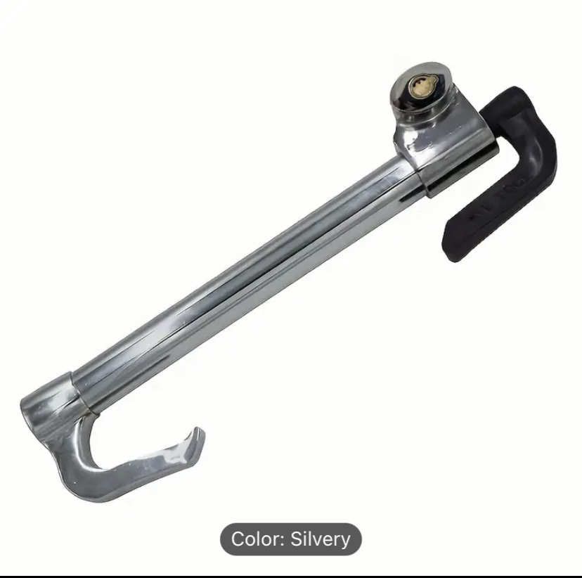 Steering wheel lick with 3 keys