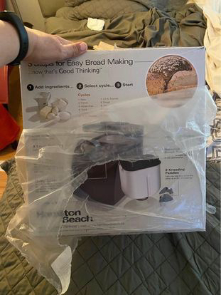 Bread maker machine still in box not used brand new - photo 3