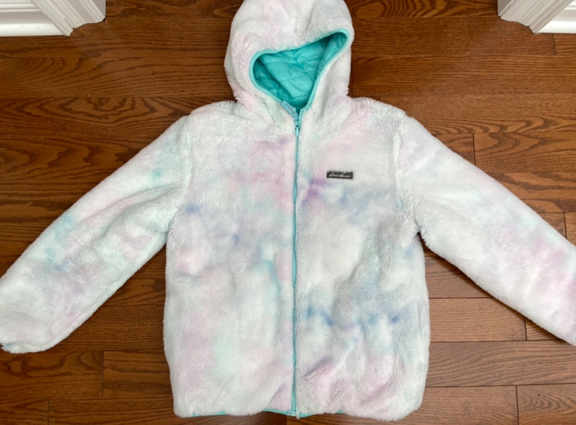 Eddie Bauer Youth 14-16 XL winter reversible jacket thumbnail