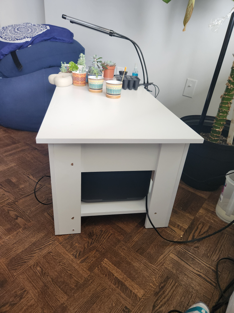 Modern Wood Lift Top Coffee Table - photo 4