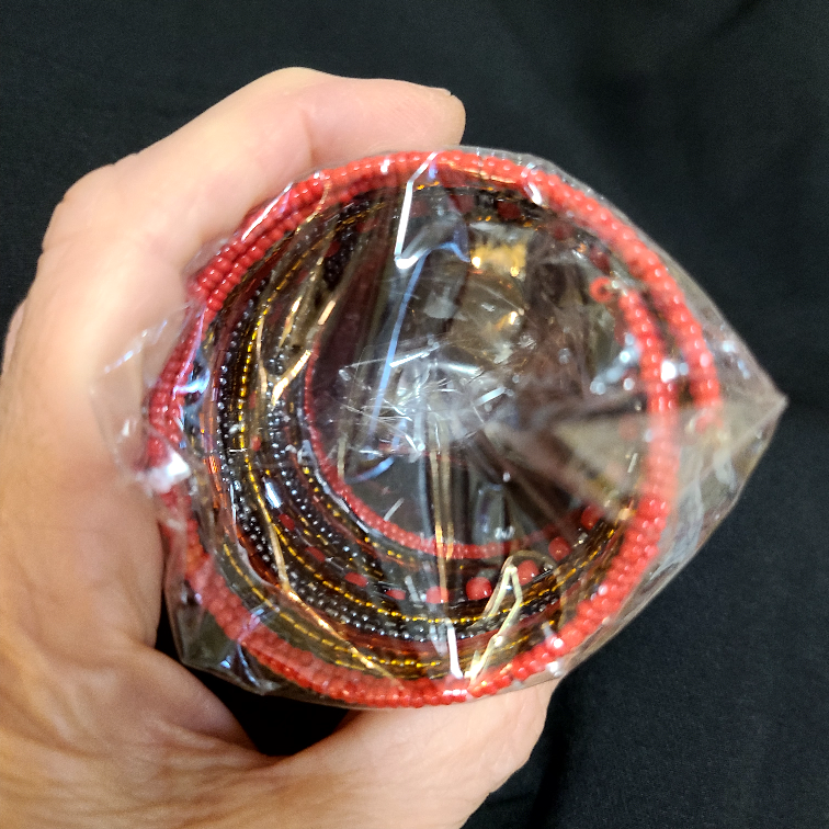 Wide Beaded Cuff - photo 2