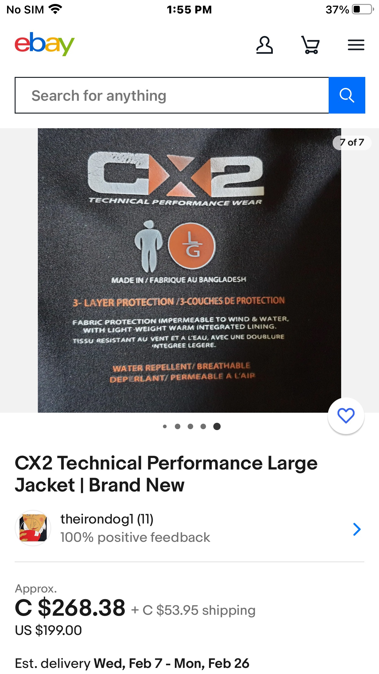 Winter jacket image indicator(7)