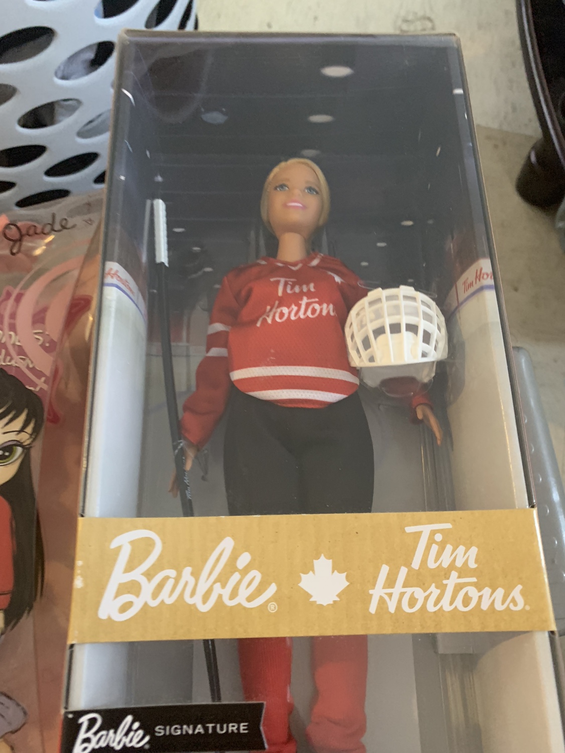 Dolls brat doll and a Tim hortons Barbie. thumbnail