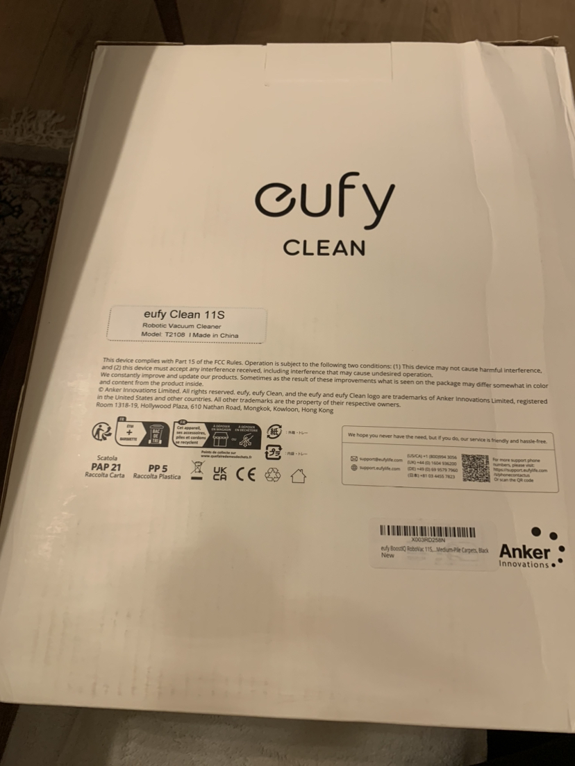 eufy Clean 11S Robotic Vacuum Cleaner - photo 4