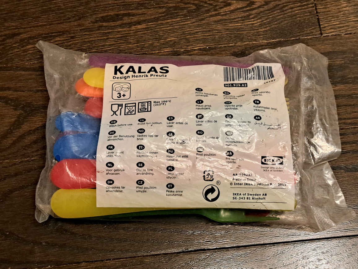 💛💙 IKEA Kalas 🥄brand new🍴 - 18 piece cutlery set image indicator(3)