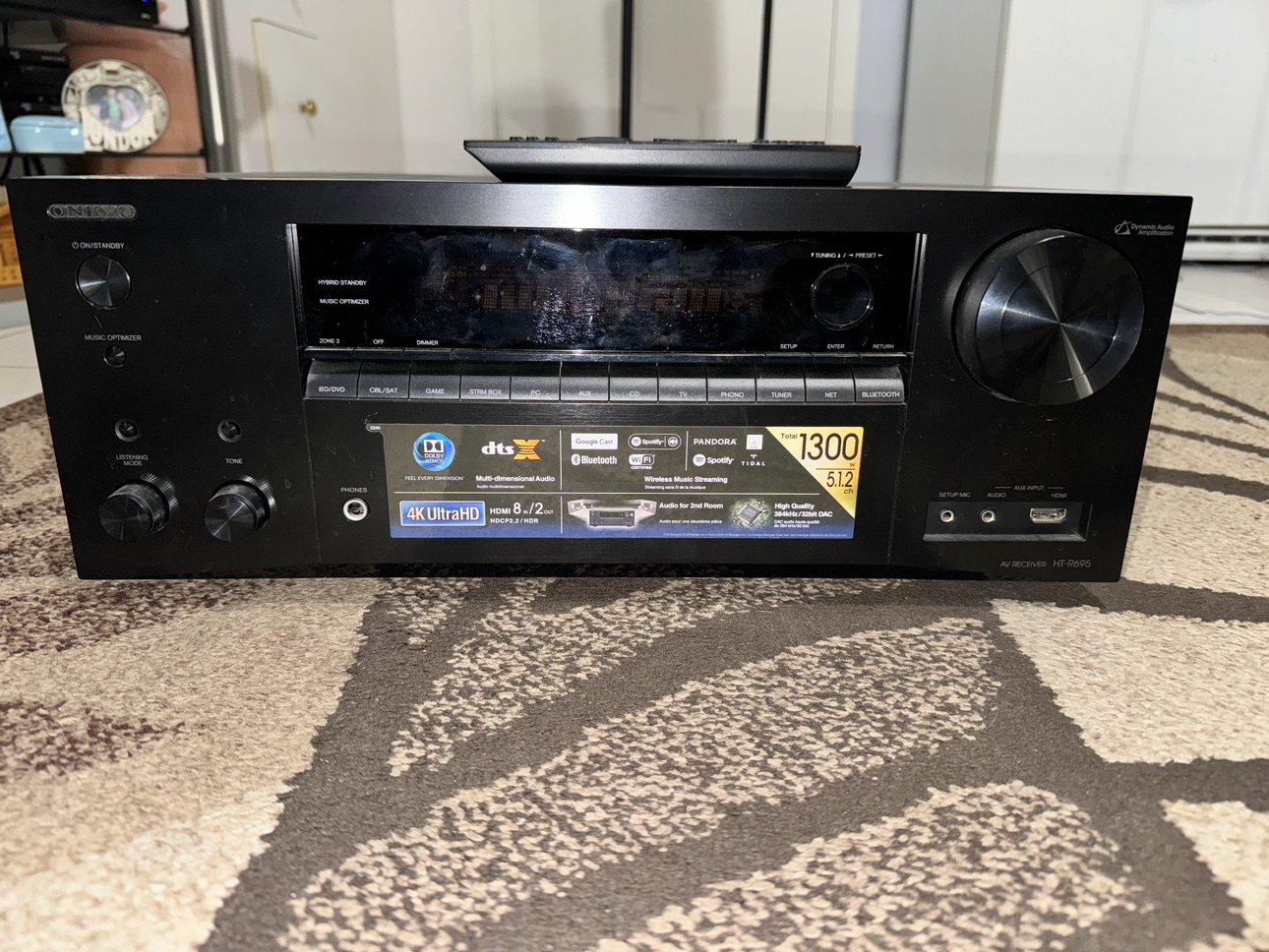 Selling onkyo dolby atmos receiver home theatre system thumbnail