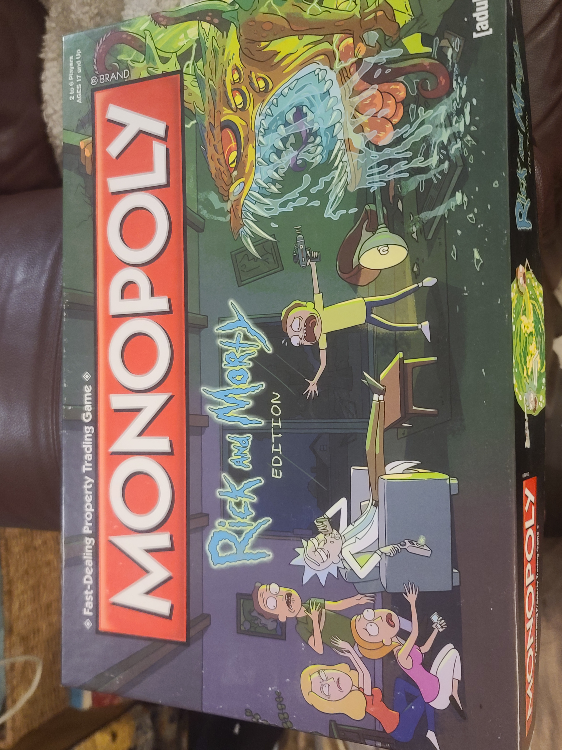 rick and morty monopoly