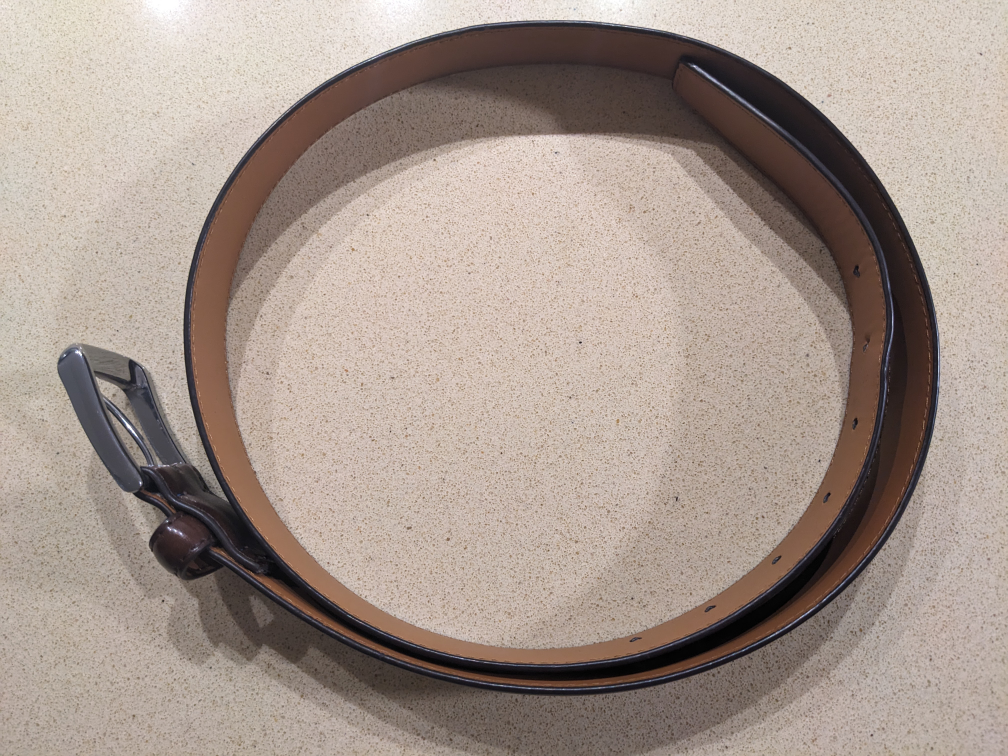 Vince Camuto Smooth Leather Belt thumbnail