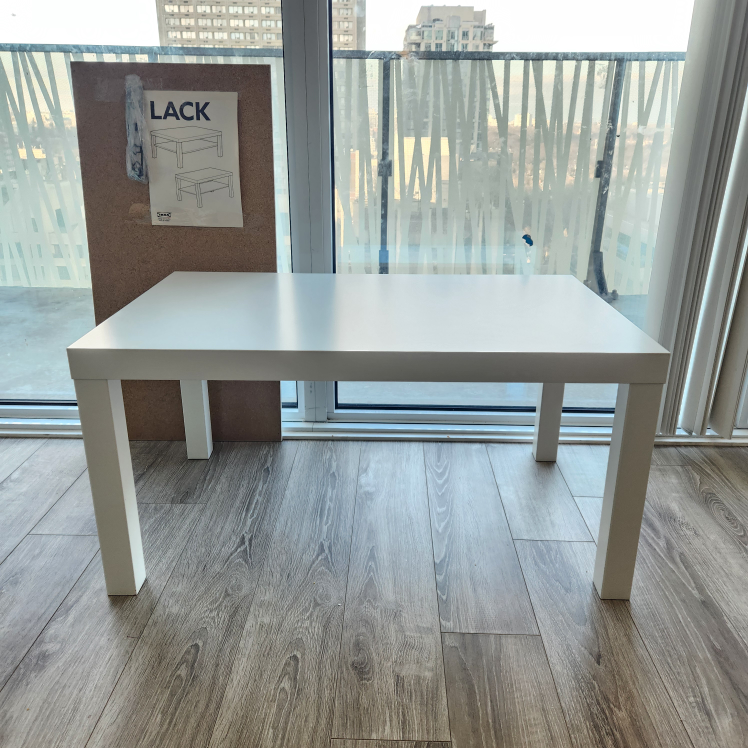 ikea LACK white table