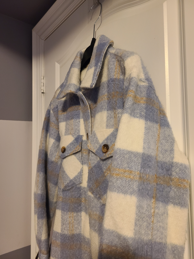NEW*Design Lab Longline Shacket Size Small - photo 4
