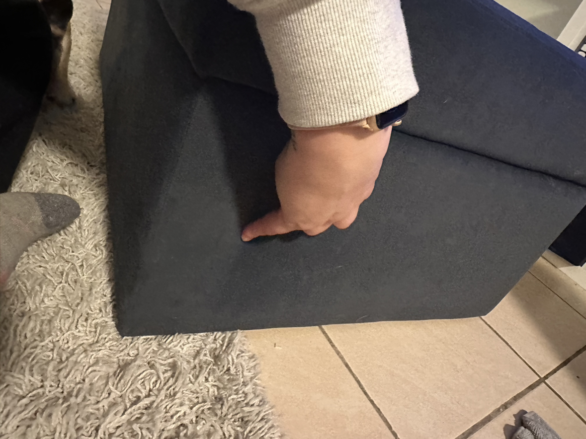 Blue Ottoman - photo 5