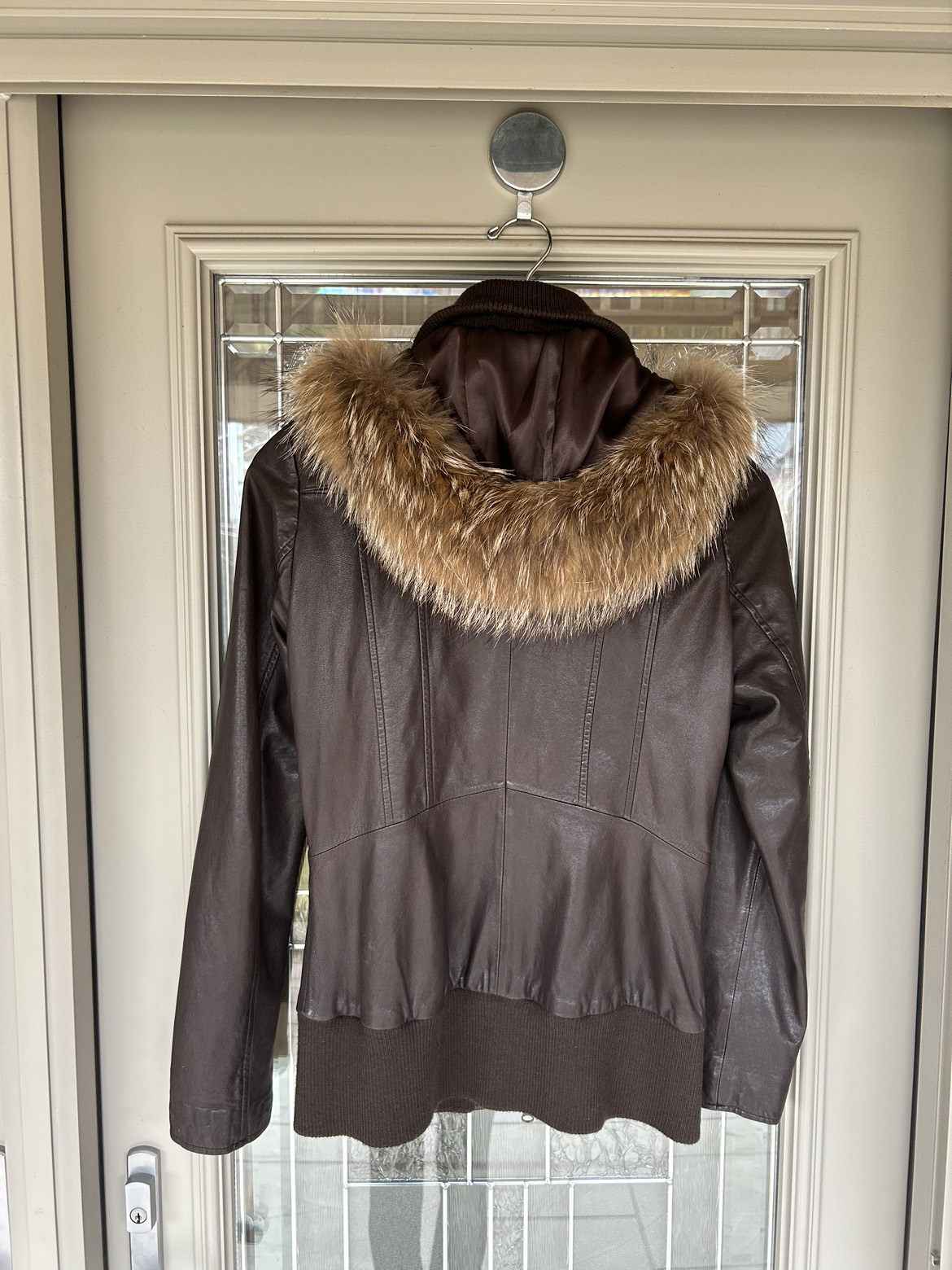 MACKAGE BROWN LEATHER WOMEN’S JACKET - photo 2
