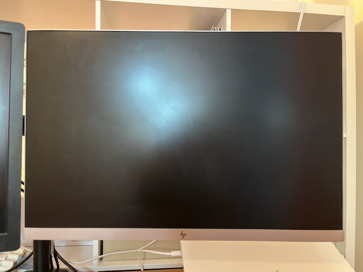 24inch hp Monitors (2) and Stand - photo 3