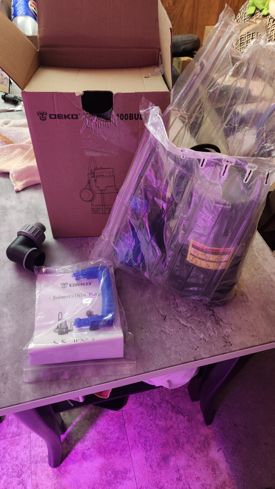 water transfer pump clean/dirty water