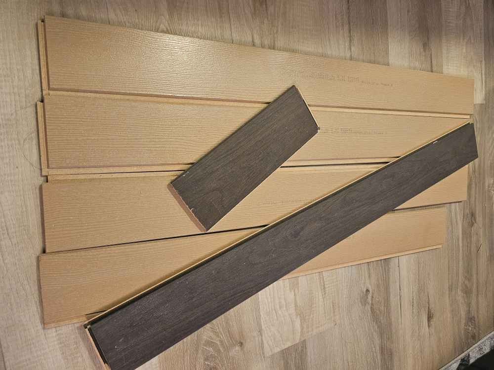 Old flooring, engineered hardwood (dark brown) - photo 2