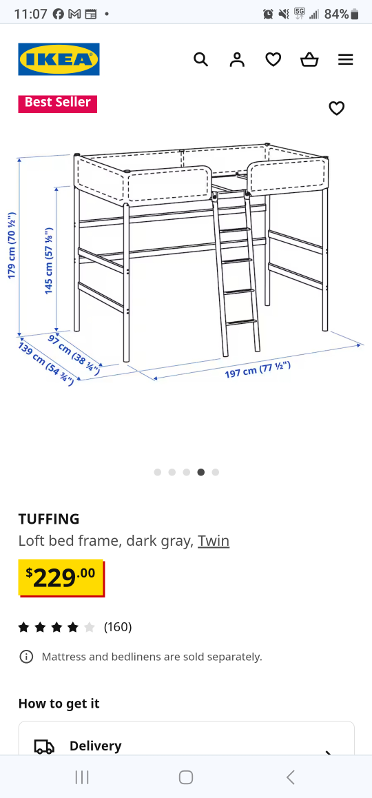 ikea loft bed - photo 3
