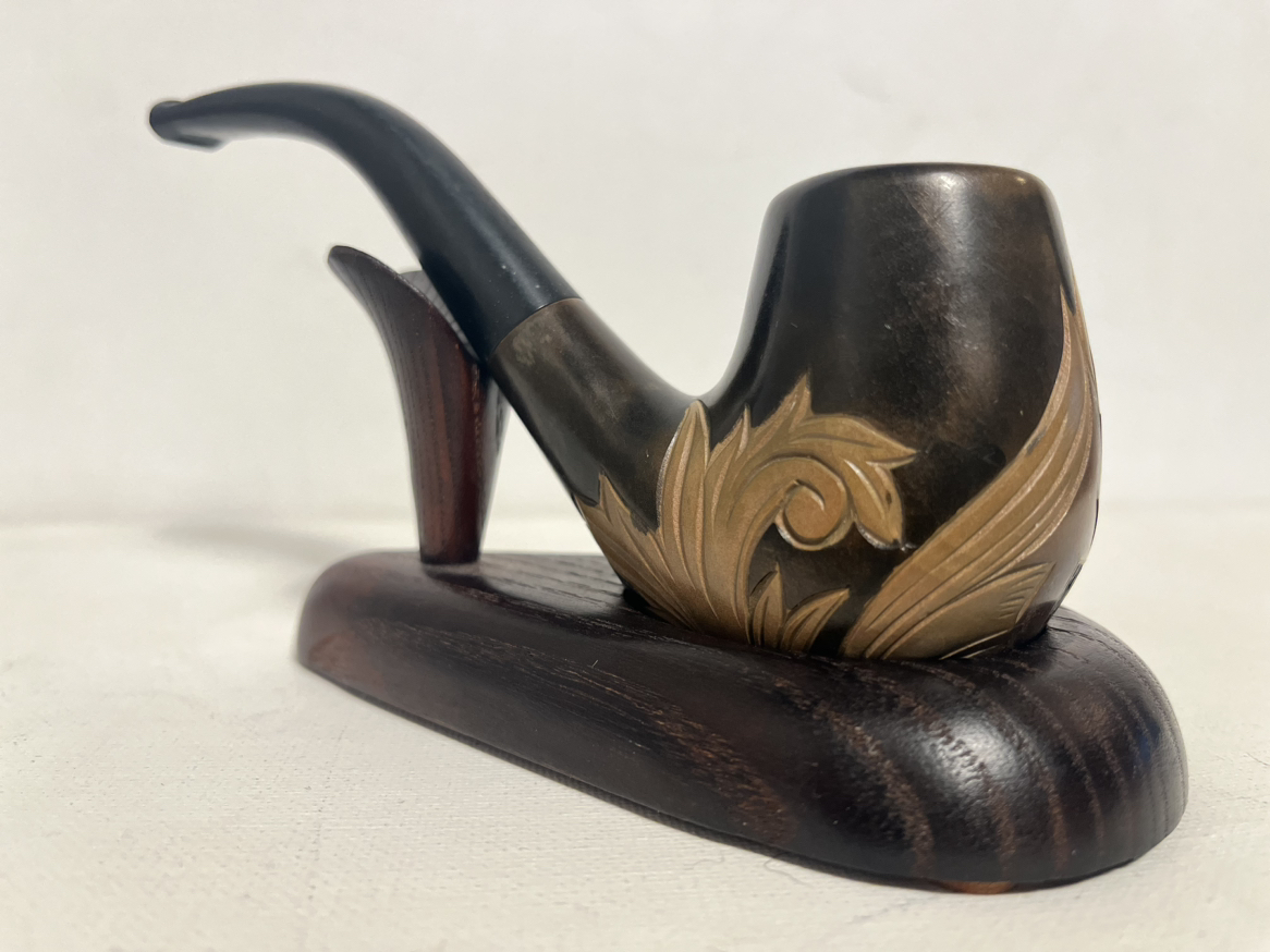 Vintage Hand Carved Pipe - photo 4