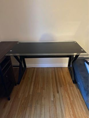 Glass Desk