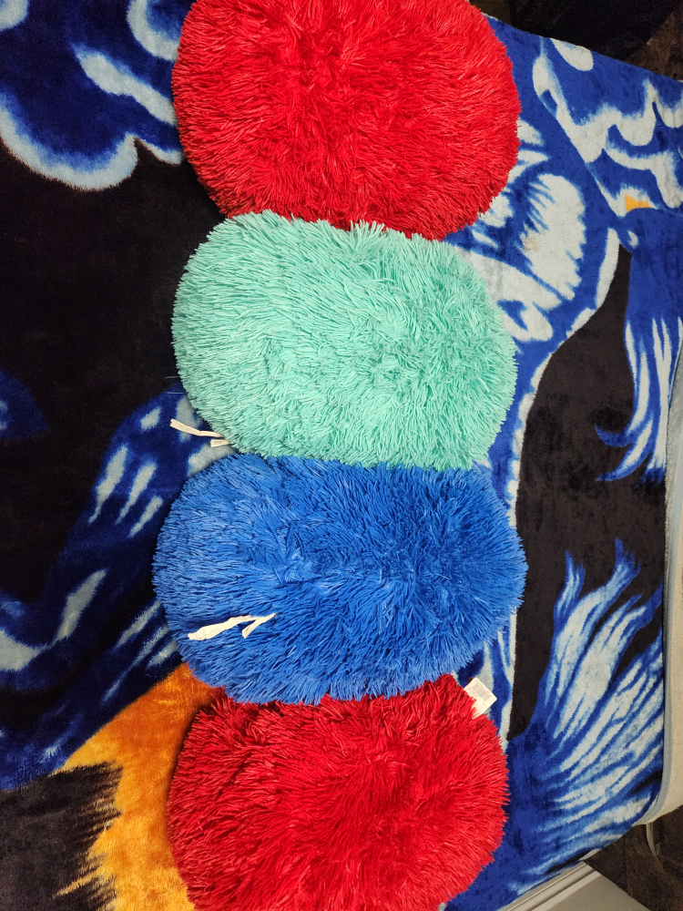 fluffy throw pillows thumbnail