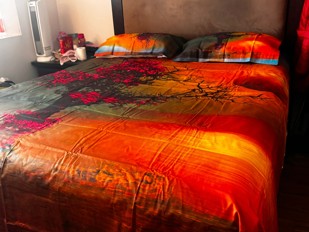 Brand new bedsheet with pillow case thumbnail
