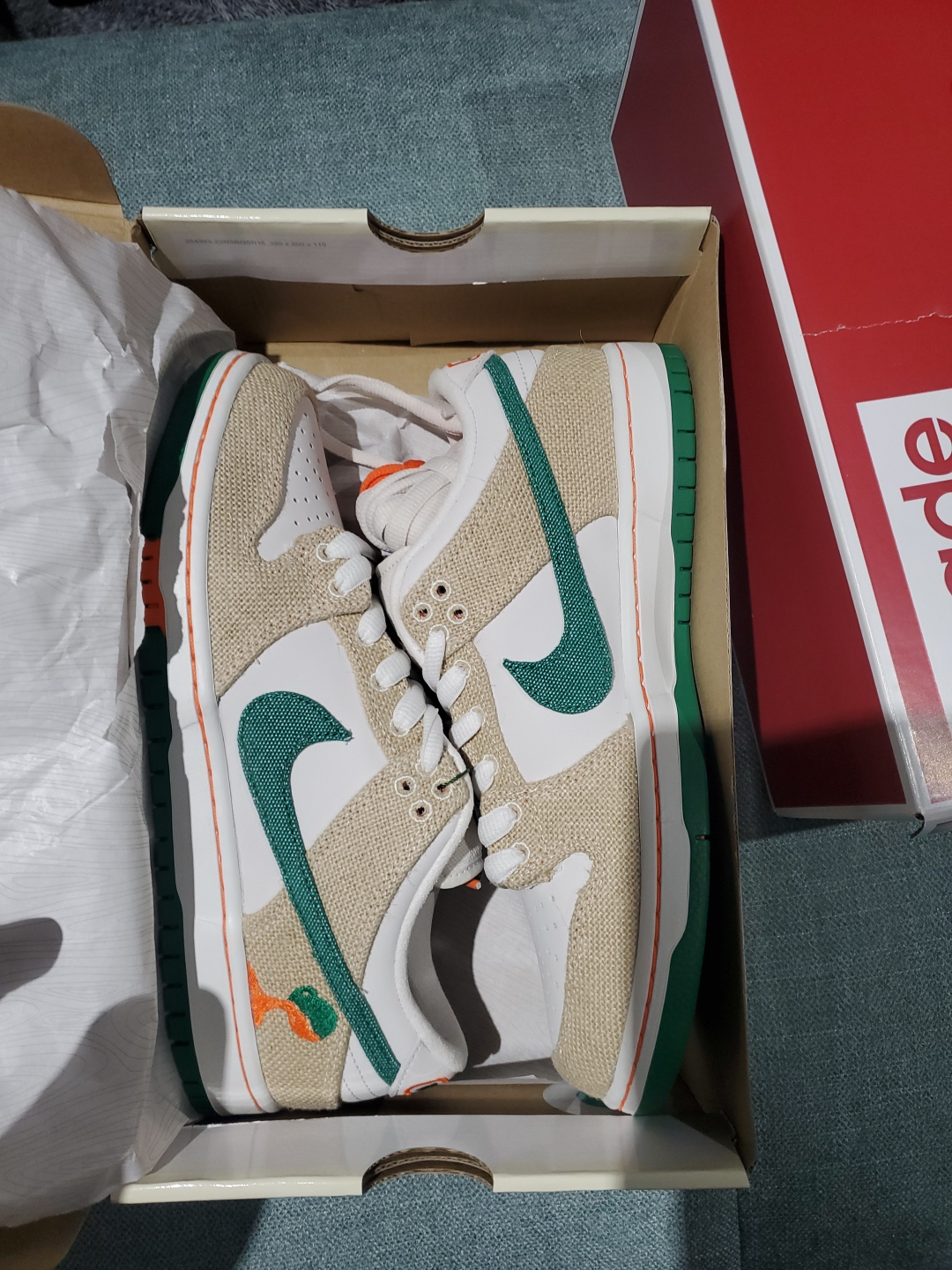 nike dunk jarriots  ds og all size 9 - photo 3