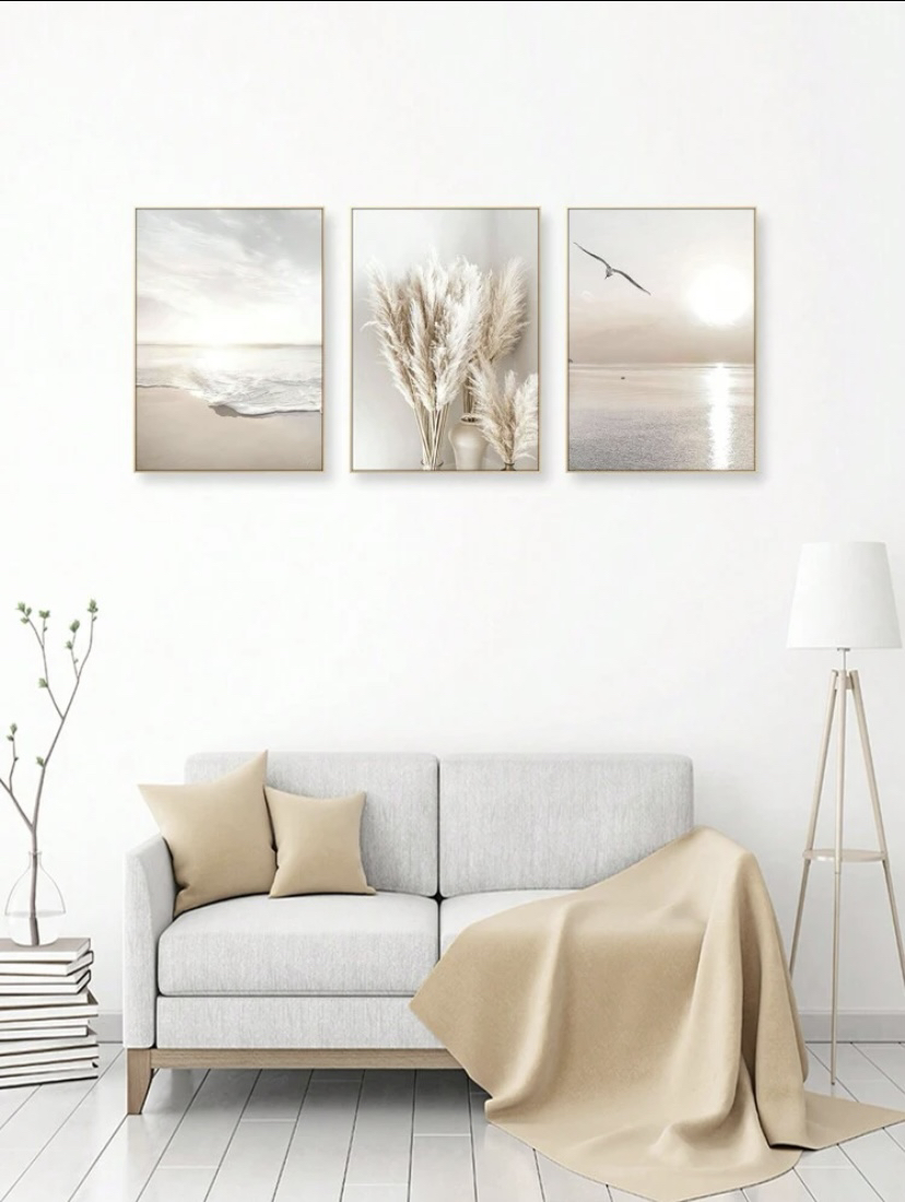 Seaside Scenery Canvas Print.