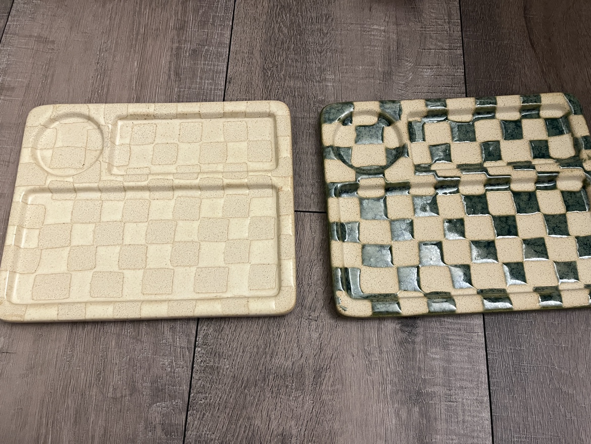 Urban Outfitters Decorative Tray Checkerboard
