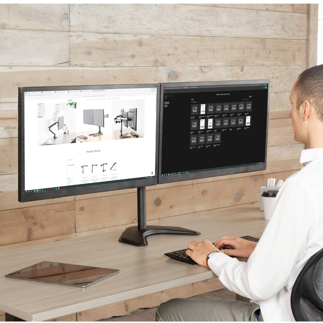 Brand New Dual Monitor Stand image indicator(3)