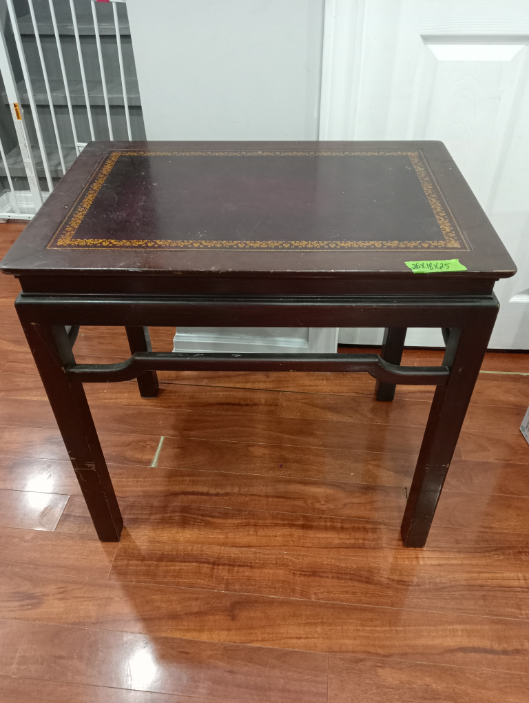 wooden coffee table - photo 2