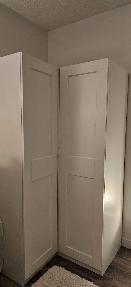 IKEA PAX/GRIMO Corner Wardrobe in excellent condition