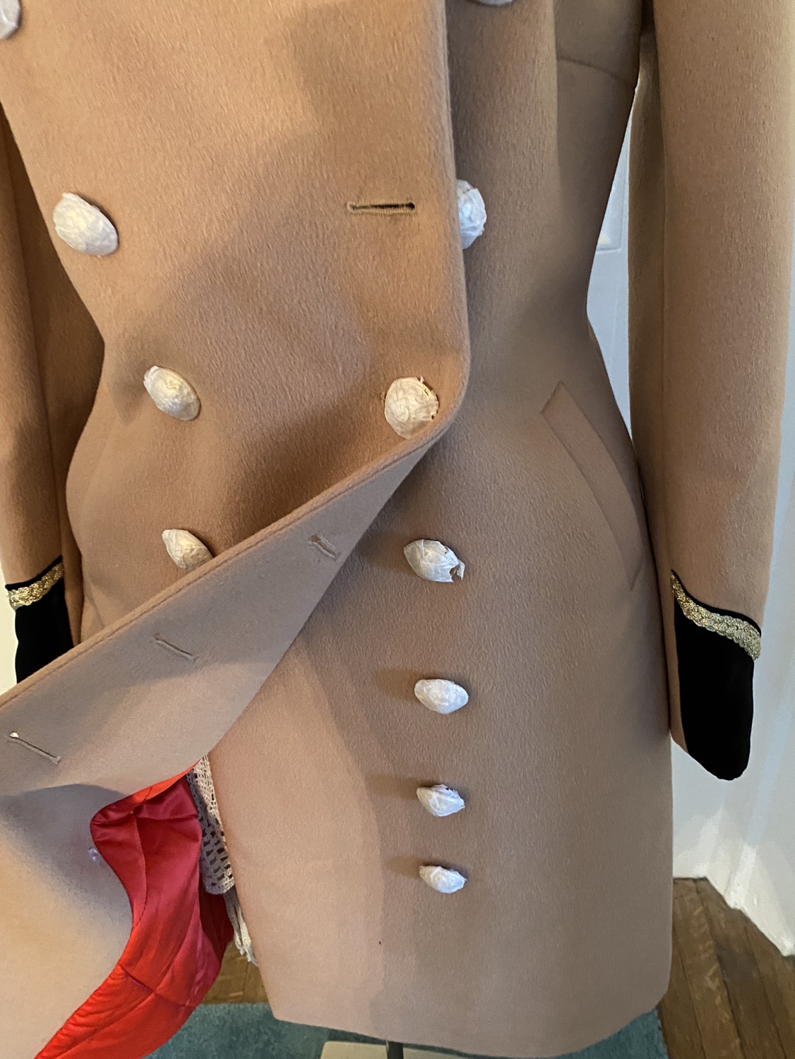 New w Tags Military Style Coat image indicator(2)