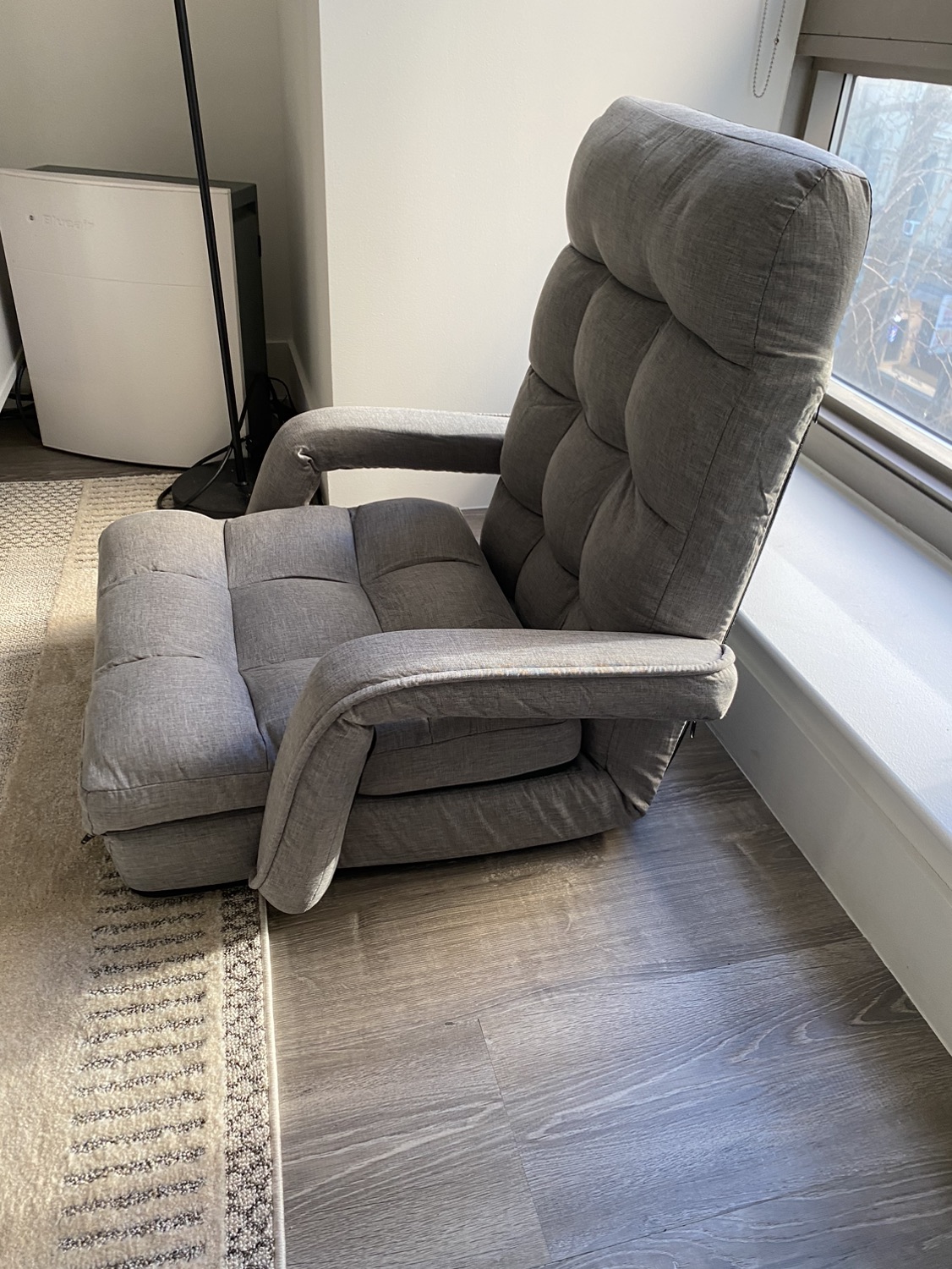 Foldable floor lounge chair - photo 2