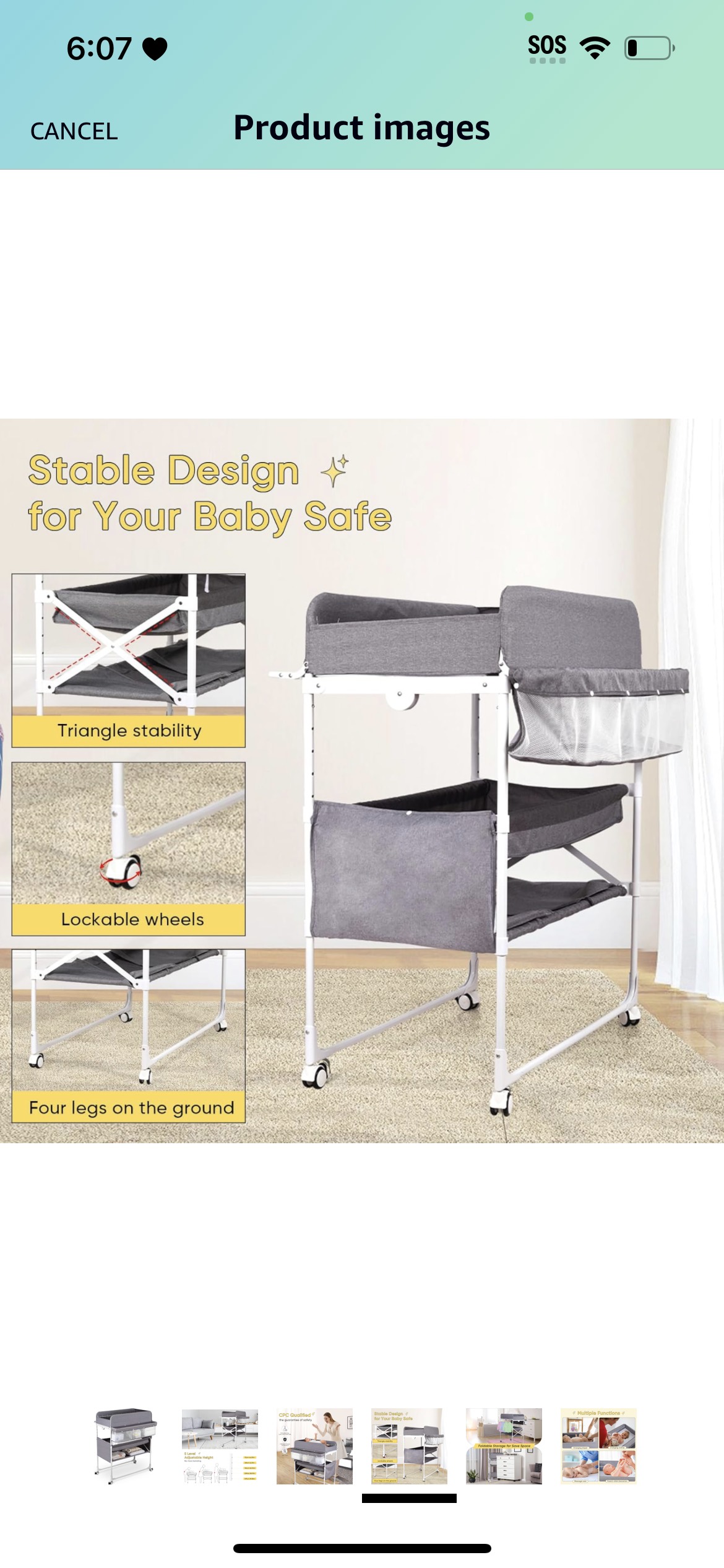 Baby diaper changing table #190 - photo 4