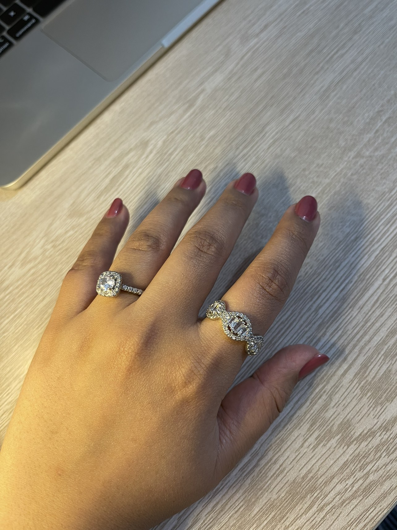 Two silver rings in $12 - photo 3